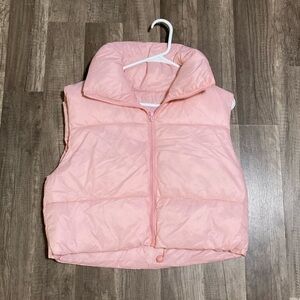 Pink Puffer Vest
